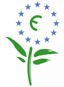 Ecolabel logo duurzaam en miliebewust